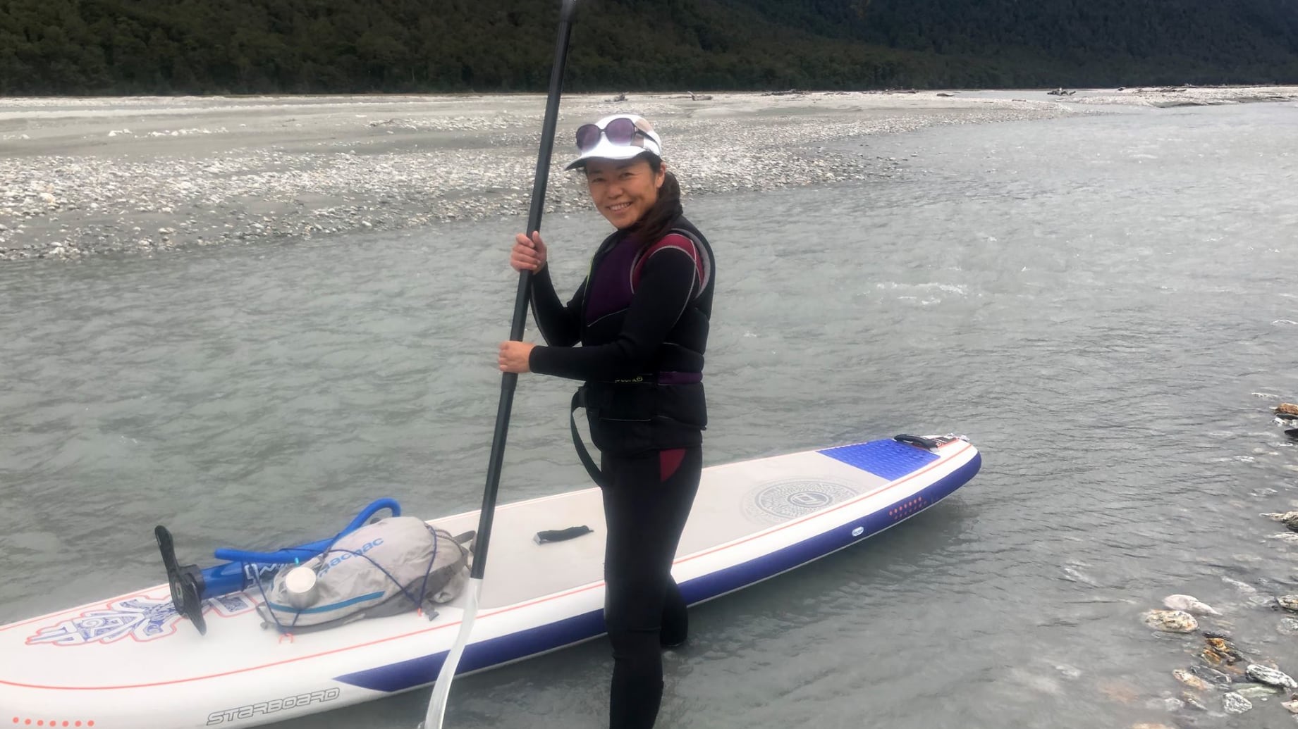 Kiyomi of Trackhopper Car Relocations Routeburn